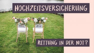 Hochzeitsversicherung