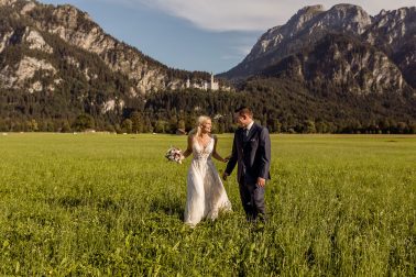 After Wedding Shooting am Schloss Neuschwanstein in Füssen