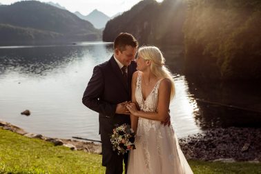 After Wedding Shooting am Schloss Neuschwanstein in Füssen