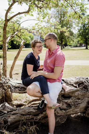 Fotograf Engagementshooting in Düsseldorf Zoo