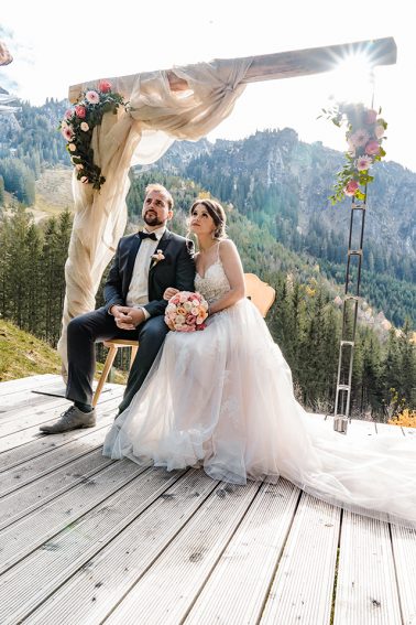 Elopement Hochzeit Rohrkopfhütte Rübezahl in Füssen