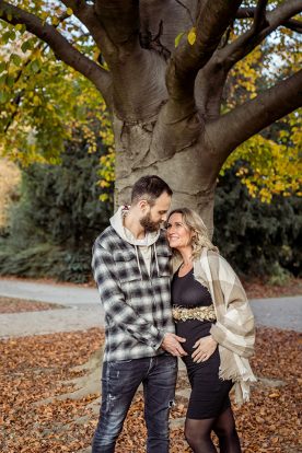 Familien Schwangerschaft Shooting in Düsseldorf Pempelfort