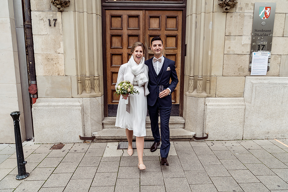 Heiraten im Standesamt Düsseldorf in der Inselstraße