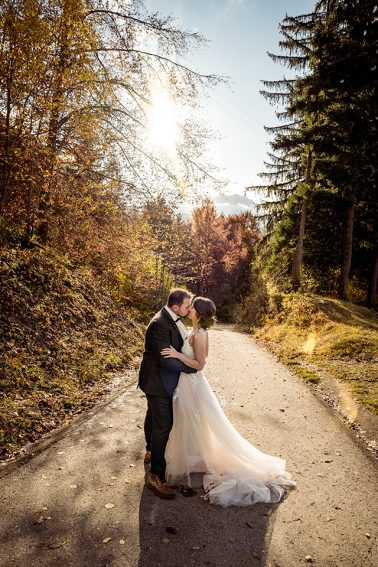 Hochzeit auf der Rohrkopfhütte am Schloss Neuschwanstein in Füssen