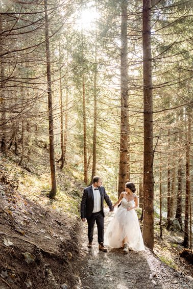 Hochzeit auf der Rohrkopfhütte am Schloss Neuschwanstein in Füssen