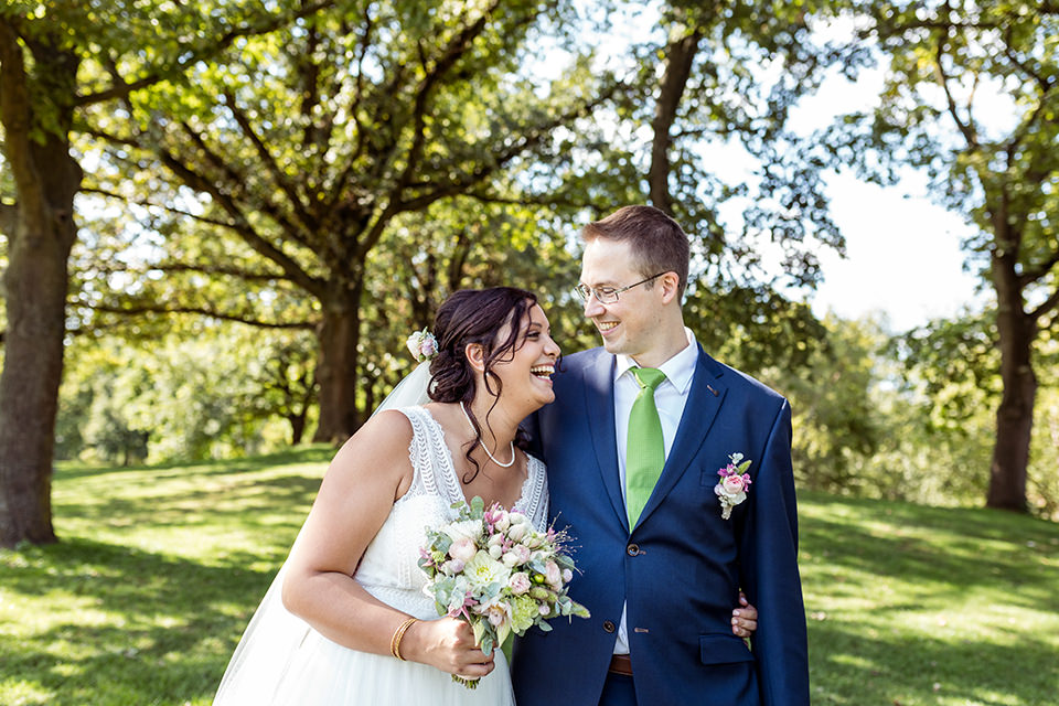 Hochzeitsfotograf heiraten im Luisenpark Mannheim