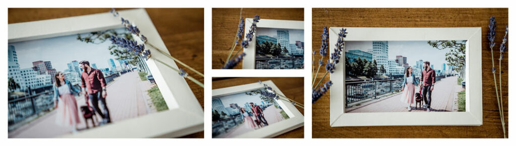 DIY Bilderrahmen aus Fotokarton
