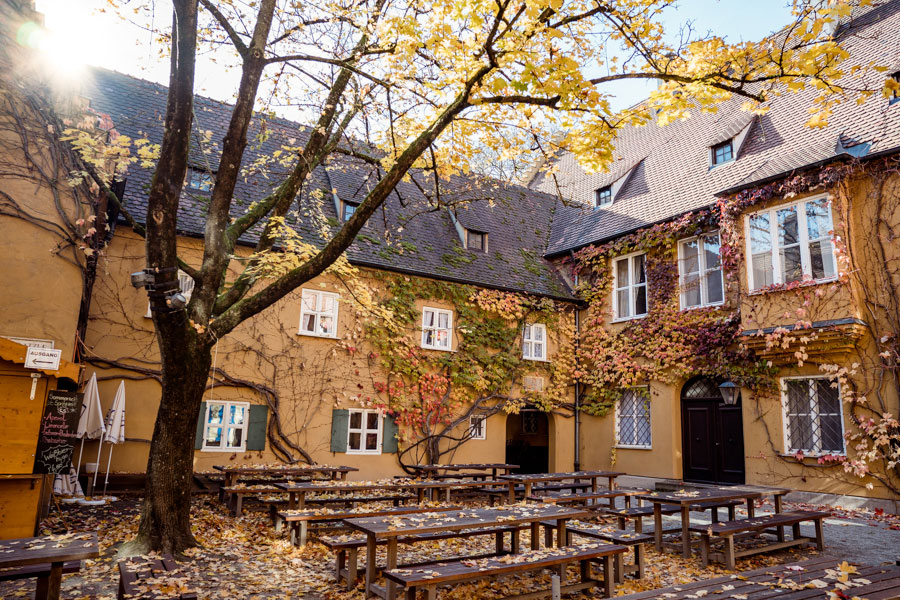 Heiraten bei den Tafeldeckern in der Fuggerei Augsburg