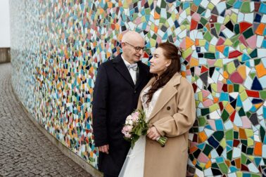 Brautpaarshooting heiraten in der Altstadt Düsseldorf