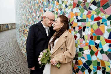 Brautpaarshooting heiraten in der Altstadt Düsseldorf